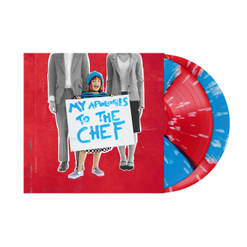 My Apologies To The Chef: Ruby And Sky Blue Quad w/ White Splatter Deluxe Vinyl LP