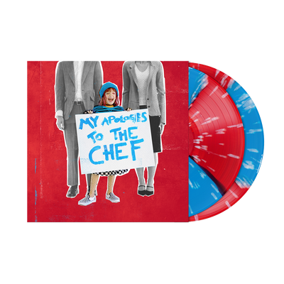 My Apologies To The Chef: Ruby And Sky Blue Quad w/ White Splatter Deluxe Vinyl LP