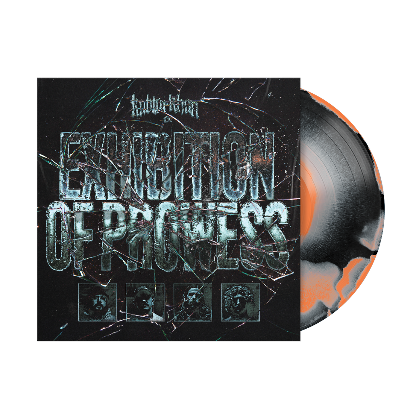 Exhibition of Prowess: Black, Orange & Silver Smush Vinyl LP
