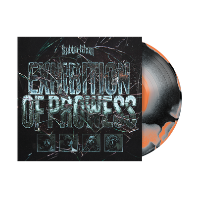 Exhibition of Prowess: Black, Orange & Silver Smush Vinyl LP