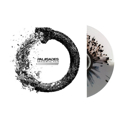 Erase The Pain: Clear & Grey w/ Black Splatter Vinyl LP