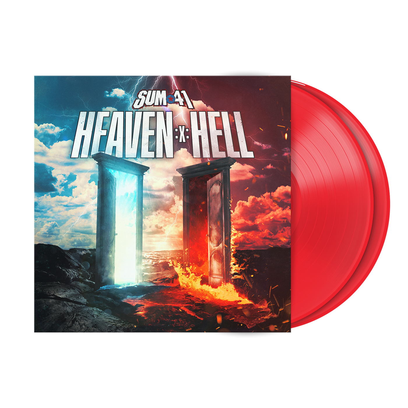 Heaven :x: Hell: Solid Red Vinyl 2LP