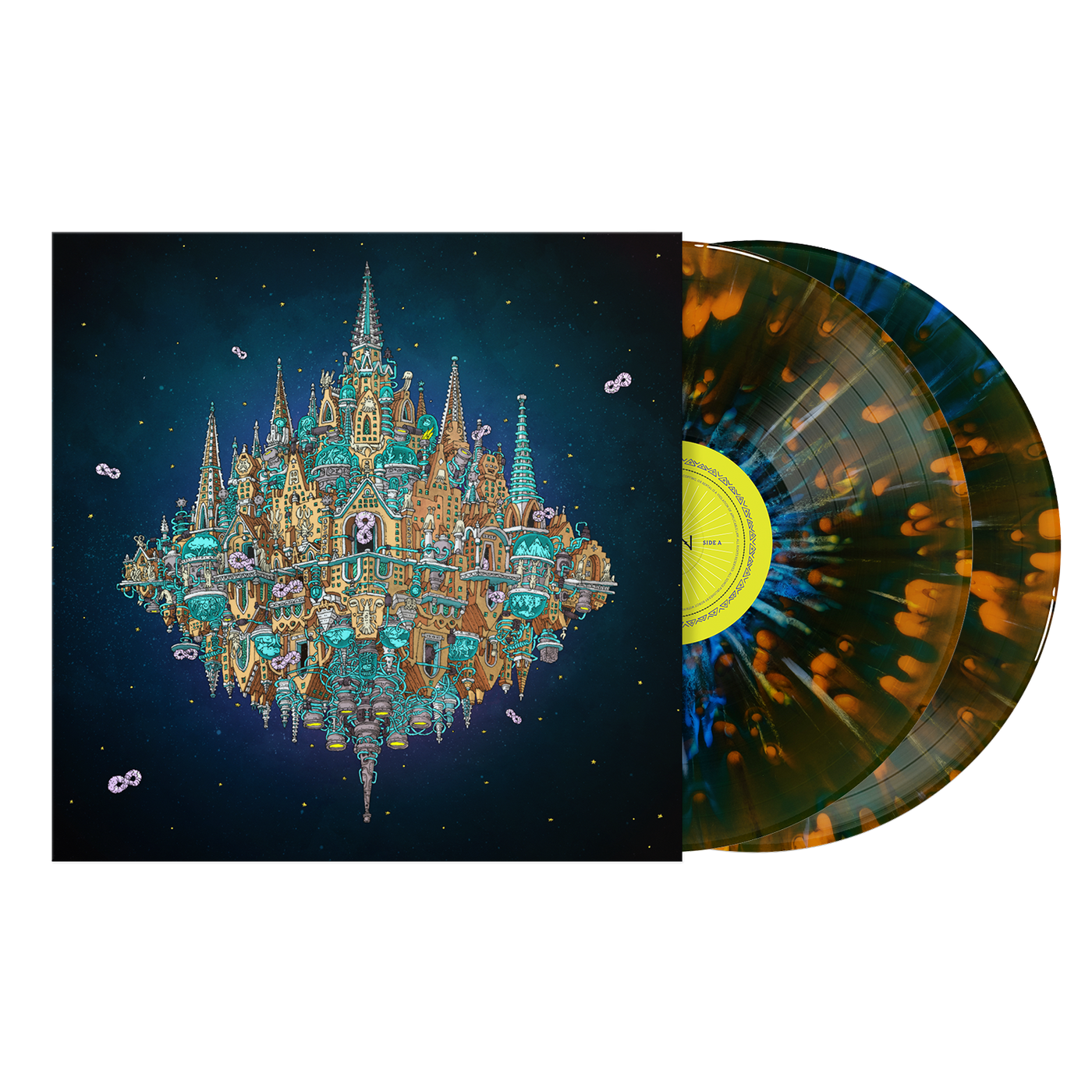 Pantheon: Cobalt & Orange Crush Smush w/ Splatter Vinyl 2LP